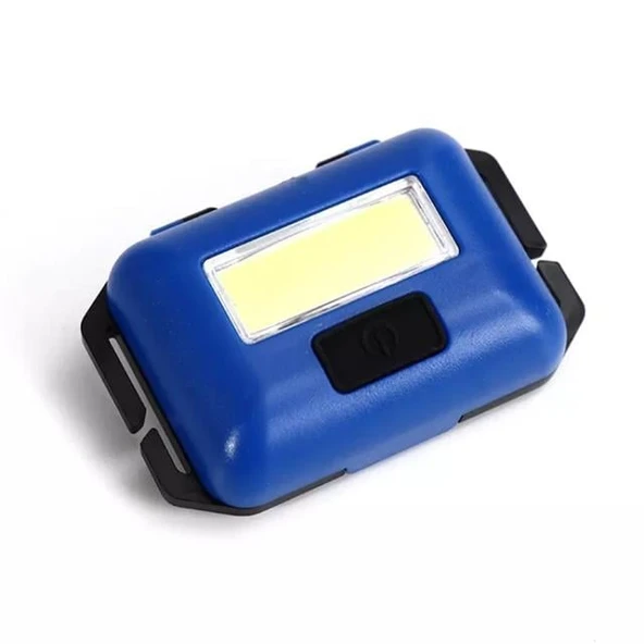PowerMaster T-89 3 Watt Cob Ledli AAA Pilli Mini Kafa Lambası Feneri - 2