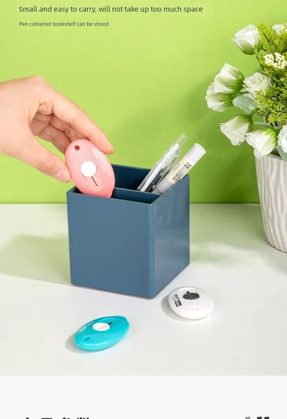 Mini Sanat Bıçağı - Açık Mavi - 6cm Sap - 1cm Bıçak - 1 Adet - 12