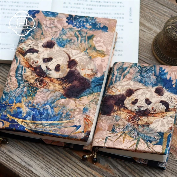 Panda Retro Günlük Defteri - B6 - Yeşil Panda - Çok Fonksiyonlu İç Sayfa - 6