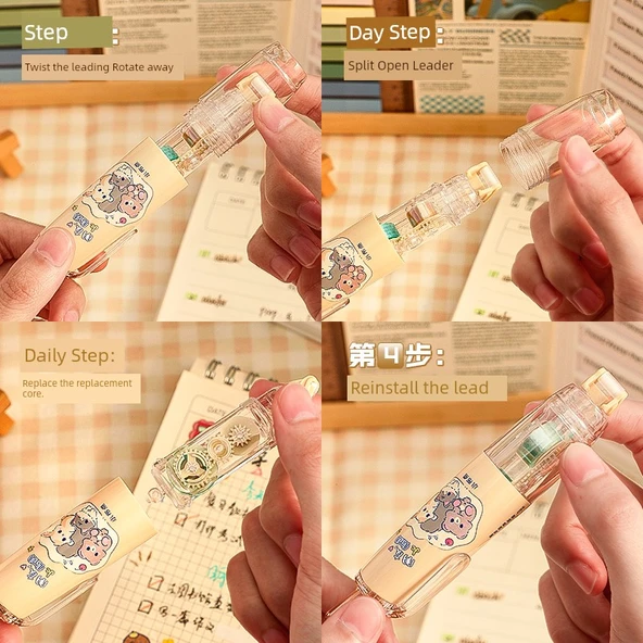 Baskı Noktası Yapıştırıcı - 5 Yedek Çekirdek + Uyumlu Kullanım - Resim 6