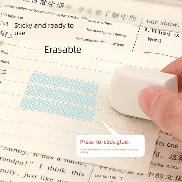 Baskı Noktası Yapıştırıcı - 5 Yedek Çekirdek + Uyumlu Kullanım - Resim 5