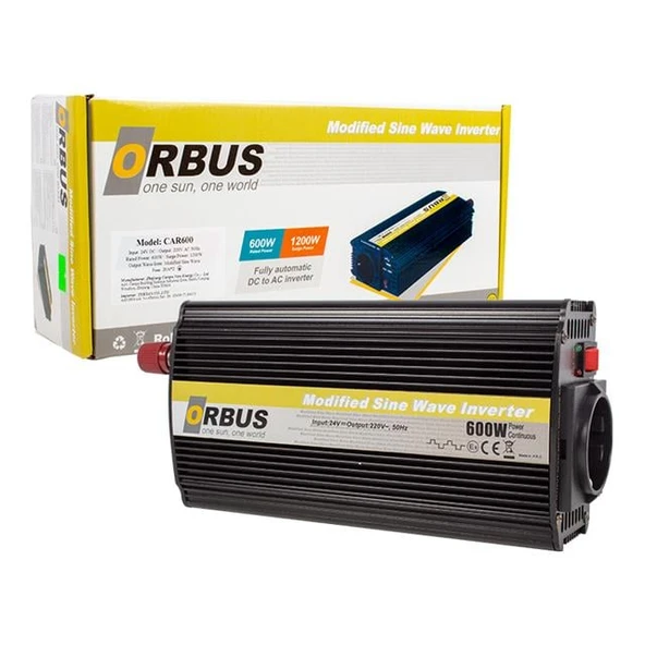 Orbus 600W 24V Modified Sinus İnvertör - 3