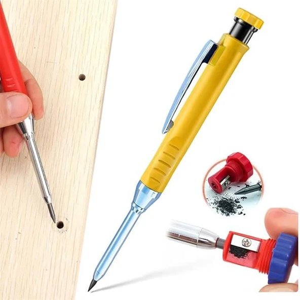 Sunup SN-27134 Marangoz Derin Dip Konum Delik İşaretleme Kurşun Kalemi ürün görseli