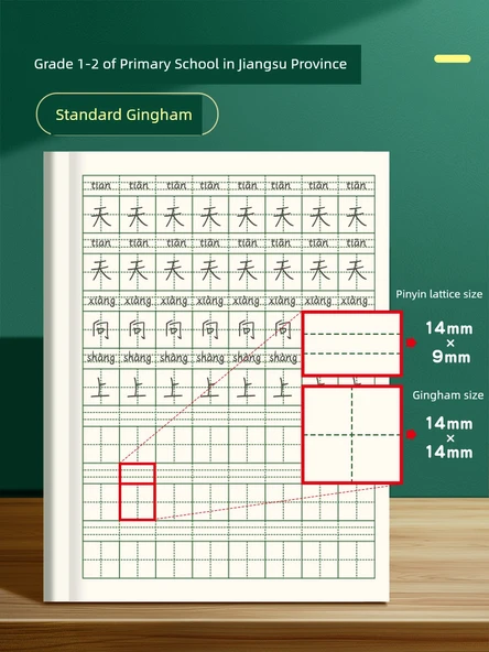 İlkokul Öğrencisi Egzersiz Defteri - Kare 10 Kitap - Resim 2