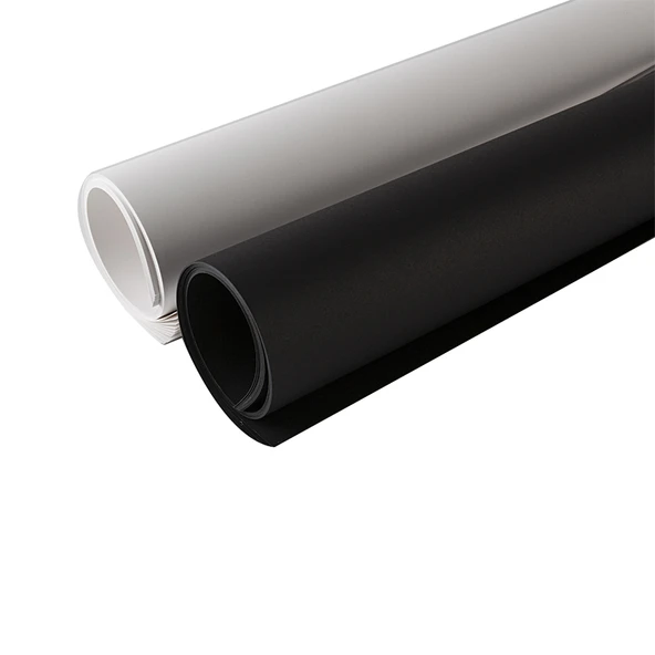 Büyük Karton Kağıt - 250g Uzun Rulo Siyah 0.787*10m - 3