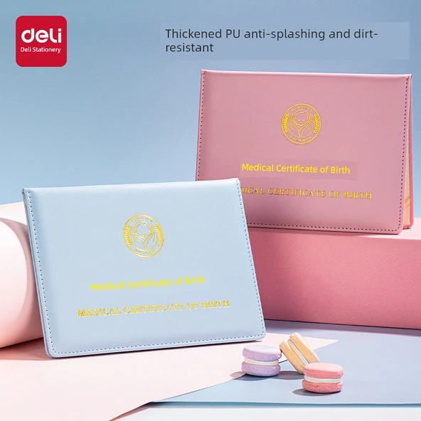 Pembe 2 Parça Set - Doğum Belgesi + Aşılama - 2