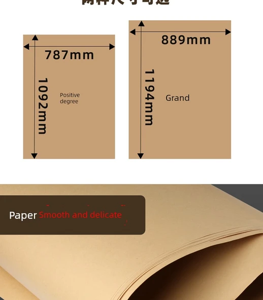 Kraft Kağıt Rulo - 120g 0.787m x 30m - 9