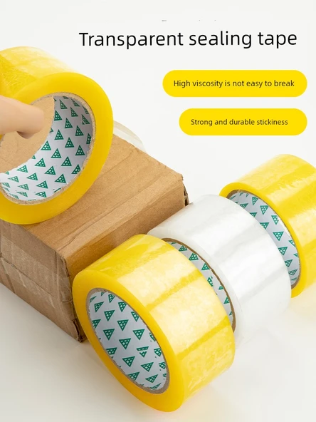 Şeffaf Paketleme Bantı - 4.5cm Genişlik - 50M - 3 Rulo - 2