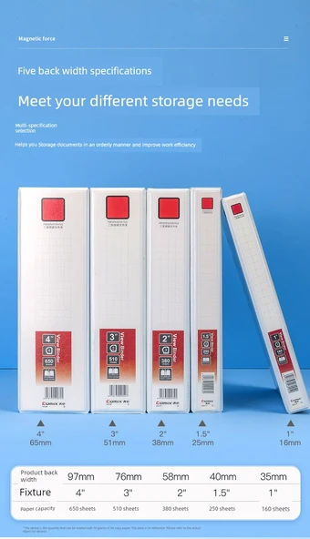 A4 Lever Arch Dosya - 2 Delik 4 İnç 650 Sayfa - 12