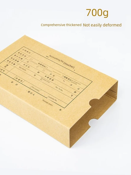 Muhasebe Fişi Kutusu - 5883 Kapak 1 Paket - 21.3x13cm - 3