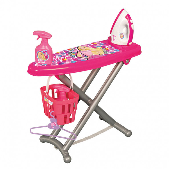 Barbie Ütü Seti Kız Çocuk Oyuncak Ütü Masası Set-1506 - 2