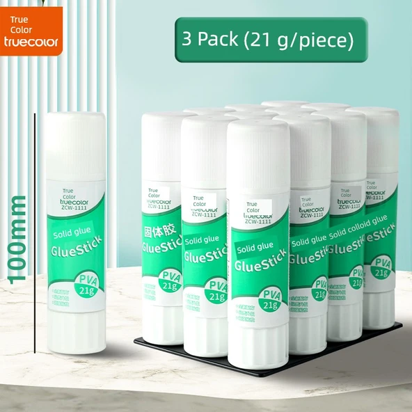 Sıvı Yapıştırıcı Çubuğu - 21g Paket - 3 Adet - Orta Boy