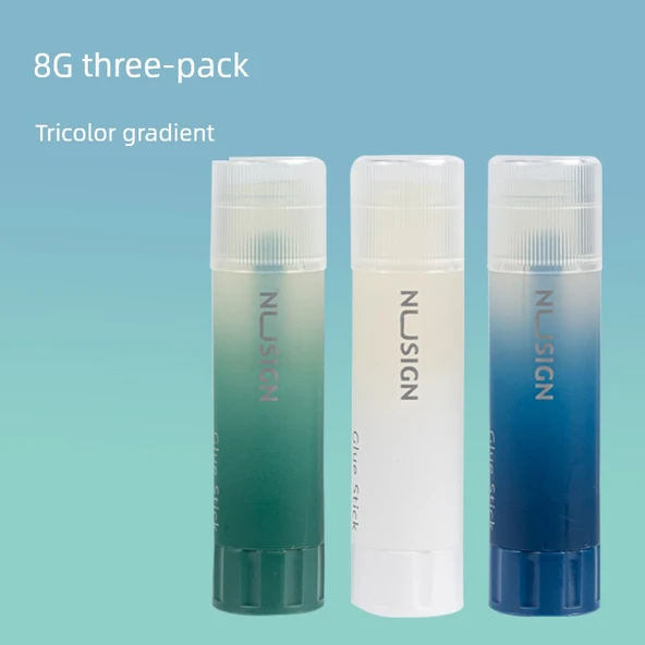 Üçgen Yapıştırıcı - Gradyan Üç Renk - 8g