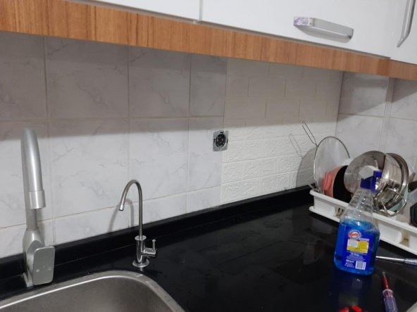 Renkli Duvarlar 5 Adet 2,5 m2 Tezgah Arası 3d Kendinden Yapışkanlı Esnek Sünger Tuğla Duvar Kaplama Paneli Duvar Kağıdı - 2