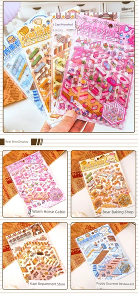 DIY Minyatür Manzara Çıkartmaları - 3.0 Sürüm Kabi Bala Banyo - 12