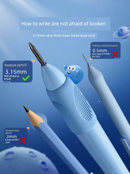 2.0mm Duruş Düzeltme Mekanik Kalem - 80 Kurşun Uç - 4