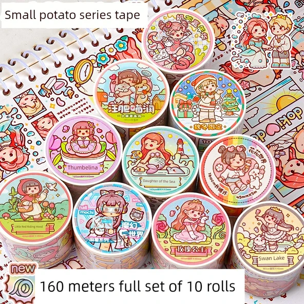 Dekoratif Washi Bant - Sihirli Dünya - Cilt 1 - 2