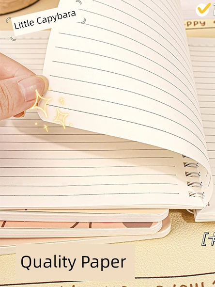 Çizgi Film Spiral Defter A5 - 4 Adet/240 Sayfa - 5