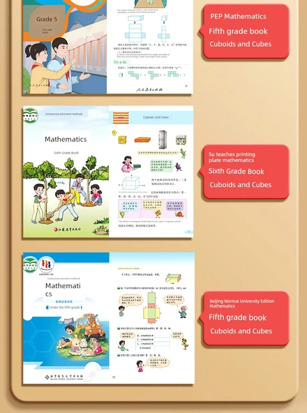 Küp Kübik Matematik Öğretim Araçları - Küp + Kübik + Yama Takımı + Sayma Çok Katmanlı Yapı Blokları - 12