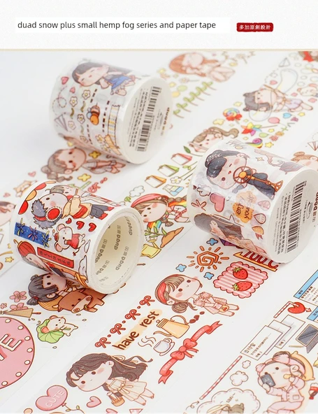 Dekoratif Washi Bant - Sihirli Dünya - Cilt 1 - 7