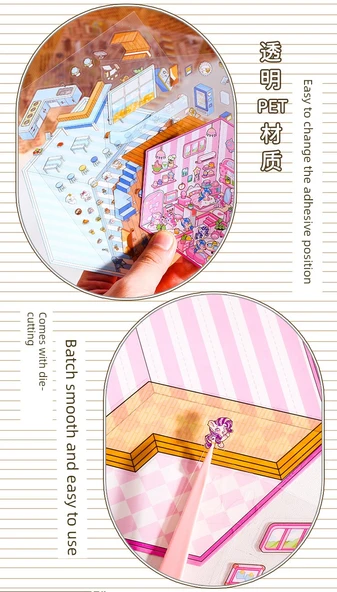 DIY Minyatür Manzara Çıkartmaları - 3.0 Sürüm Kabi Bala Banyo - 9
