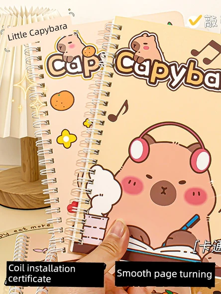 Çizgi Film Spiral Defter A5 - 4 Adet/240 Sayfa - 6