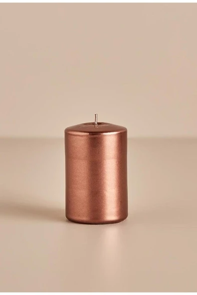 Bronz Renk 15x7 cm dekoratif mum ürün görseli