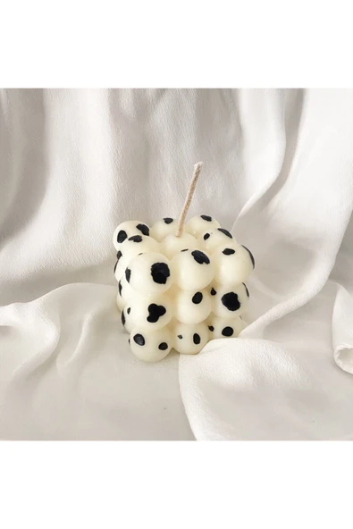 Cow Bubble Siyah Benekli - Mum - Kokulu - - Resim 2
