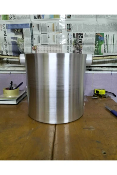 Metal Alüminyum 22x22 Saksı Canlı Cansız Çiçek