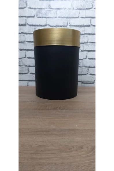 40×30 Darbuka Saksı Gold Kemerli