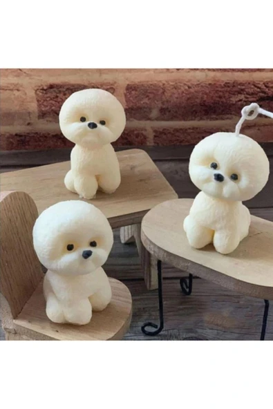 Köpek Figürlü Mis Kokulu Mum ürün görseli