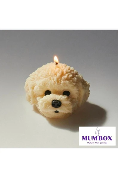 Köpek Figürlü Dekoratif Kokulu Mum ürün görseli
