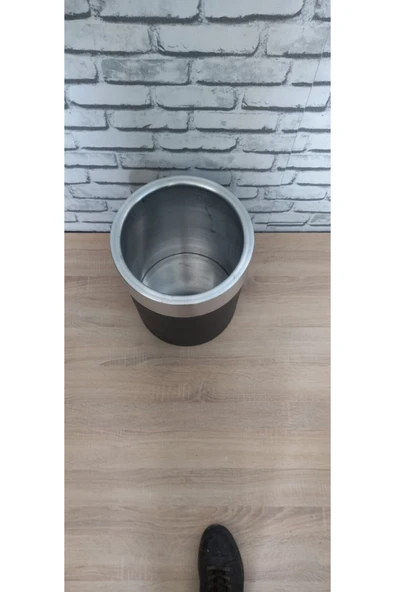 30×30 Darbuka Saksı Darbuka Saksı Metal Saksı Çiçek - 2