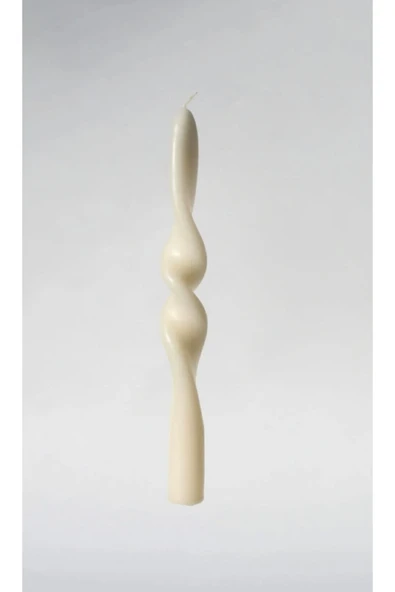 Tekli Burgu Şamdan Mum ürün görseli