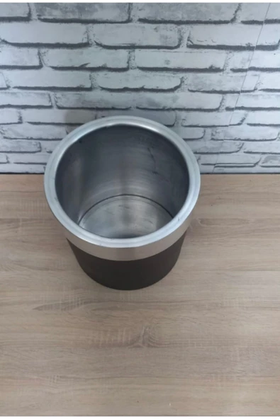 30x30 Darbuka Saksı Metal Alüminyum Yüzüklü Model - 3
