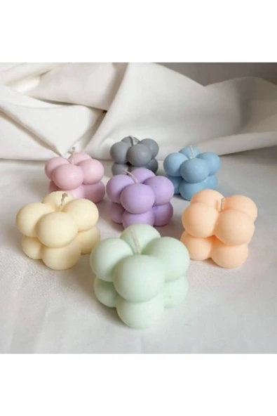 100 Adet Mini Bubble Mum Soya