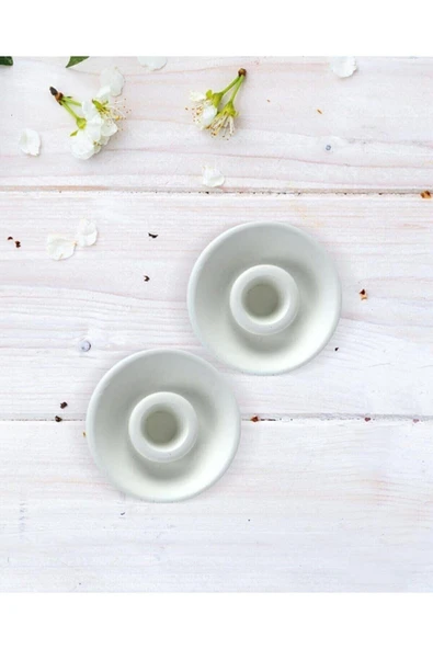 2'li Beton Şamdanlık ürün görseli