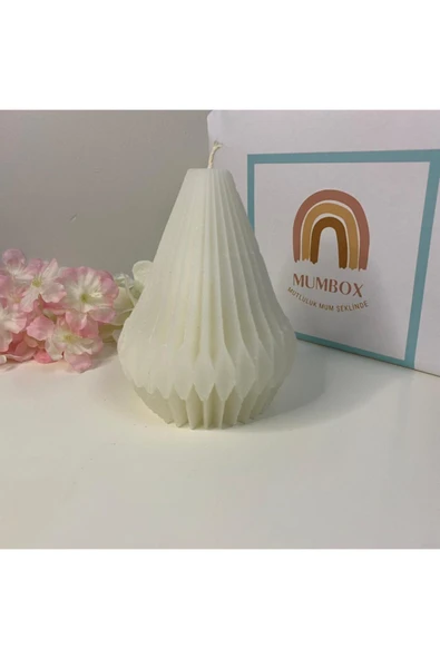 Dekoratif Armut Kokulu Mum - Resim 2