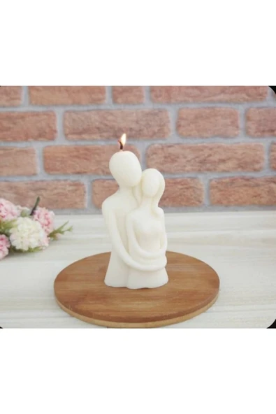 Sevgili Sıcak Kucaklama Kokulu Mum - Resim 2