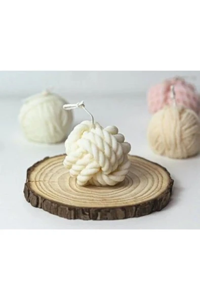 Soya Wax Dekoratif Düğüm Mum