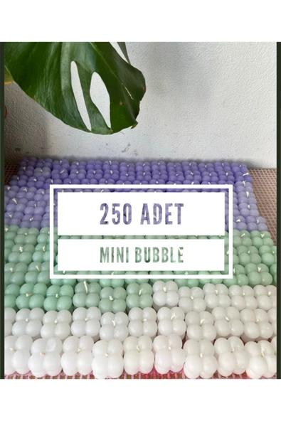 250 Adet Mini Bubble Toptan Mum