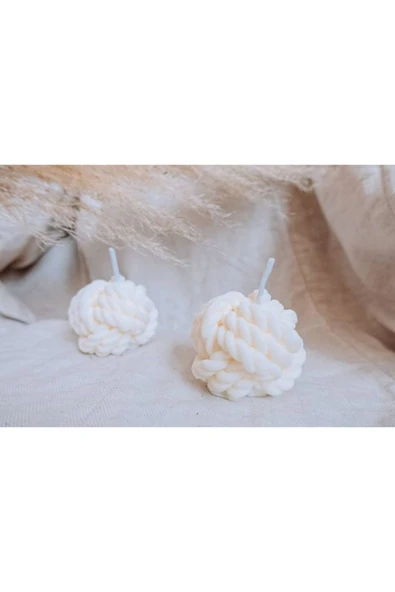 Yün Örgü Mis Kokulu Mum ürün görseli