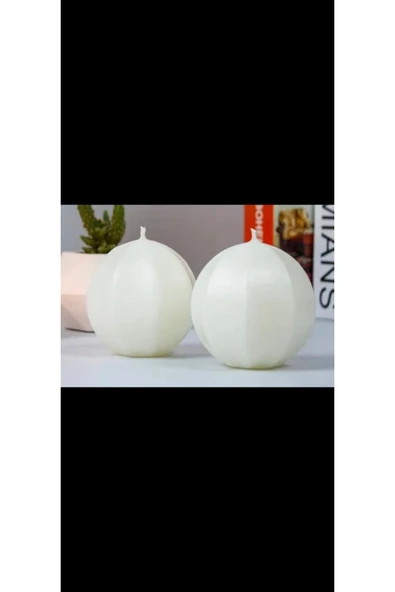 8 Gen Küre Mum 2 Li ürün görseli