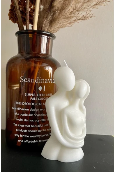 1 Adet Sıcak Kucaklama Mum ürün görseli