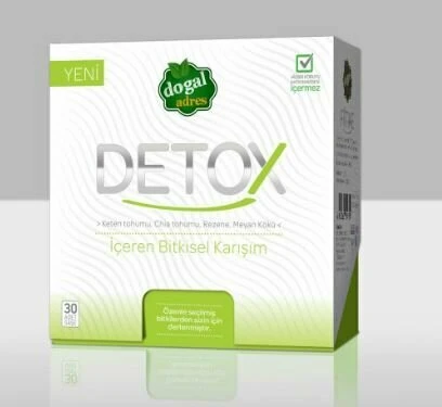 DOĞAL ADRES DETOX (30 ADET ŞASE) 60 GR ürün görseli 1
