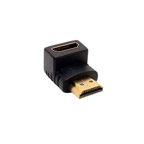 Powermaster Hdmi Dişi Erkek Çevirici Konnektör 90 Derece Hdmi Dirsek