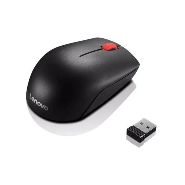 Lenovo Essential Nano Alıcılı Kablosuz Siyah Mouse 4Y50R20864 - 3