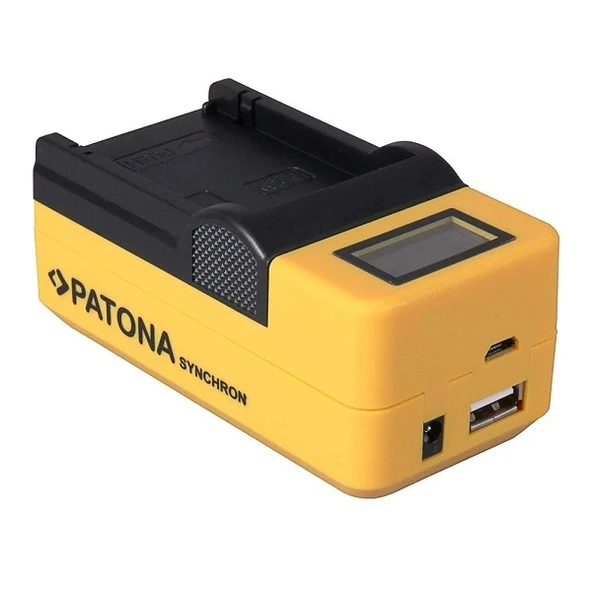 Patona NP-FW50 Lcd Ekranlı Sony Uyumlu Şarj Cihazı - Resim 3