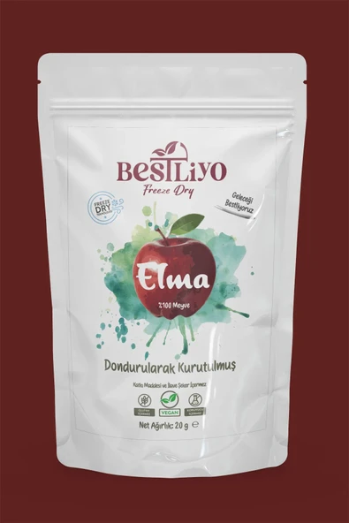 BESTLİYO ELMA KURUSU 20 G ürün görseli 1