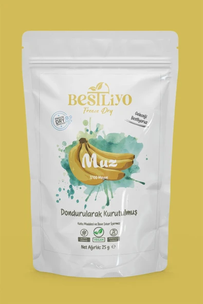 BESTLİYO MUZ KURUSU 25 G ürün görseli 1